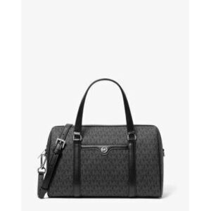 Michael Kors Medium Signature Logo Duffle Bag